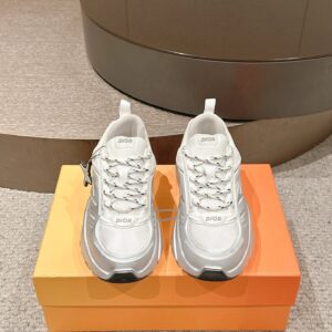dior gradient dad shoes white