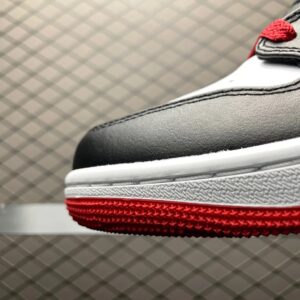 air jordan 1 mid black/red