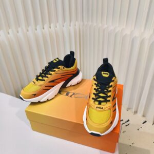 dior blade sneakers yellow