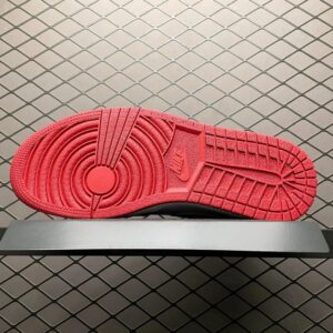 air jordan 1 mid aj red logo