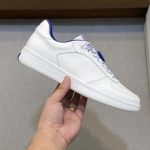 burberry low top sneakers in coastal blue