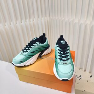 dior b44 blade sneakers green