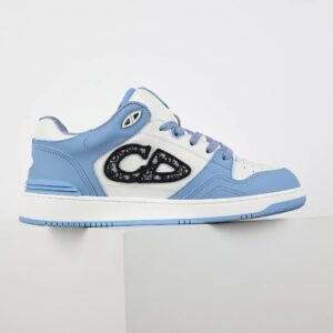 dior mid top sneakers blue