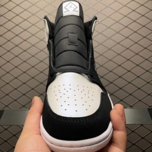 air jordan 1 mid aj black and white beige