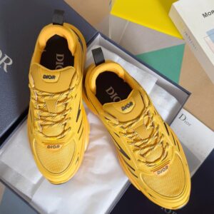 dior blade sneakers yellow