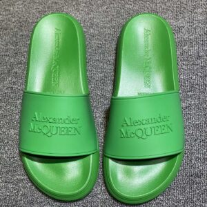 original molded green slides