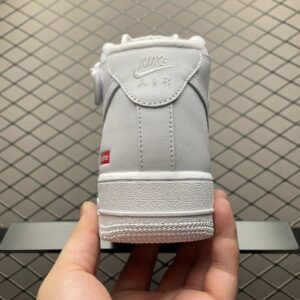 supreme x nk air force 1 mid white