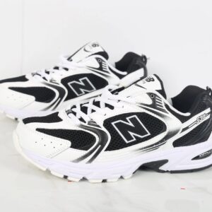 new balance mr530 sneakers（black and white）