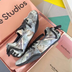 denim ballet sneakers