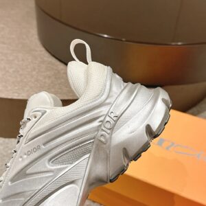 dior gradient dad shoes white