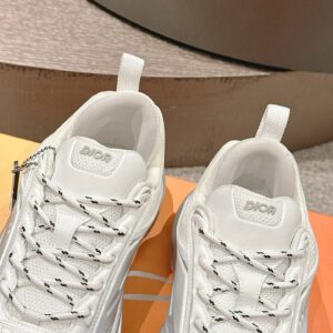 dior gradient dad shoes white