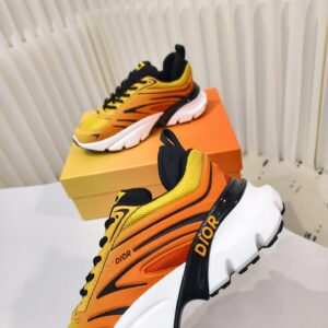 dior blade sneakers yellow