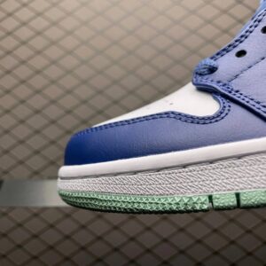 air jordan 1 mid aj1 blue and white