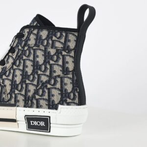 dior b23 denim sneakers blue