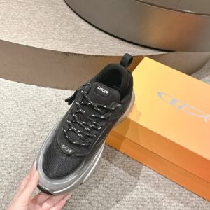 dior gradient dad sneakers black