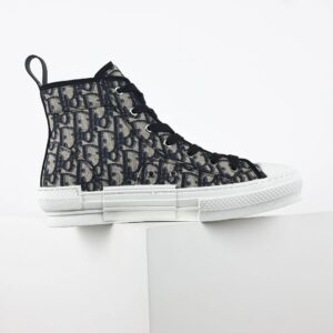 dior b23 denim sneakers blue