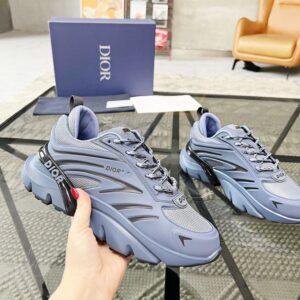 dior b44 blade sneakers, grey