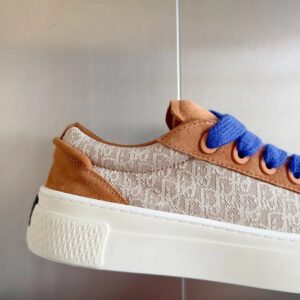 dior x denim b33 sneakers brown