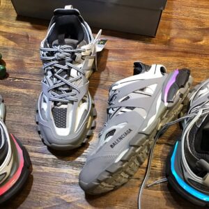 balenciaga led trainer grey