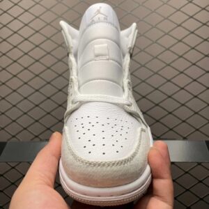 air jordan 1 mid aj1 pink logo