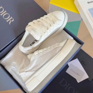 dior x denim b33 sneakers white