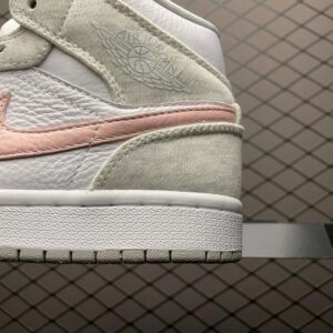 air jordan 1 mid aj1 pink logo