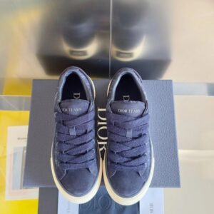 dior x denim sneakers navy