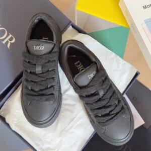dior x denim b33 sneakers( black)