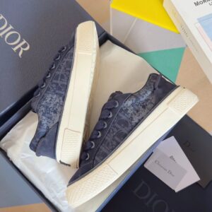 dior x denim sneakers navy