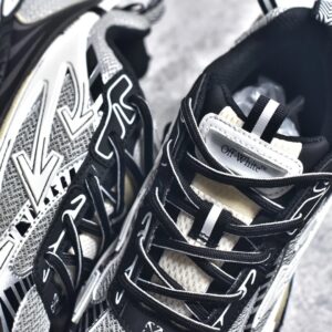 off white running shoes black