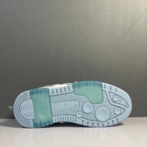off white blue low top sneakers