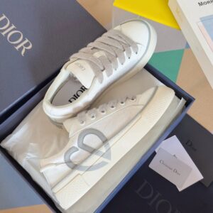dior b33 sneakers, white