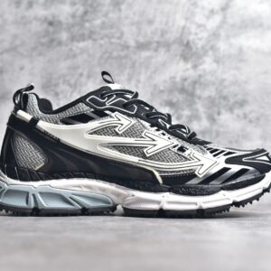 off white running shoes black