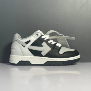 off white low top sneakers black/white