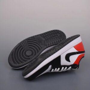 air jordan 1 low black red