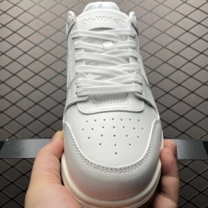 off white classic sneakers white