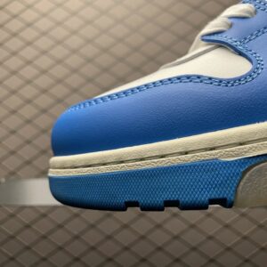 off white retro sneakers blue