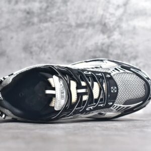 off white running shoes black