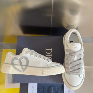 dior b33 sneakers, white