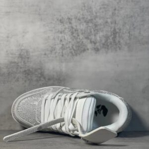 off white silver sneakers