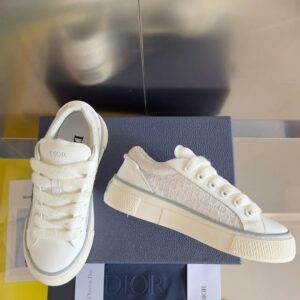 dior x denim b33 sneakers white