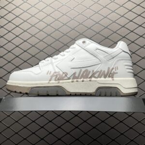 off white classic sneakers white