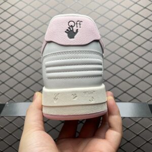 off white retro sneakers pink