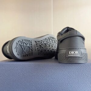 dior x denim b33 sneakers( black)