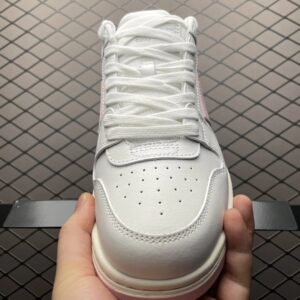 off white retro sneakers pink