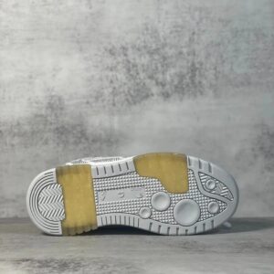 off white silver sneakers