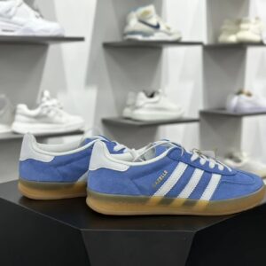 adidas gazelle blue shoes