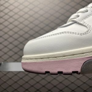 off white retro sneakers pink