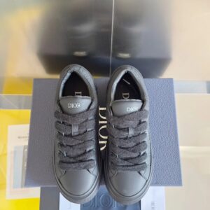 dior x denim b33 sneakers( black)