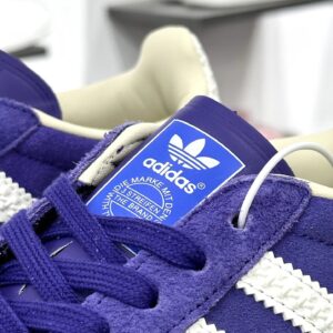 adidas gazelle purple sneakers